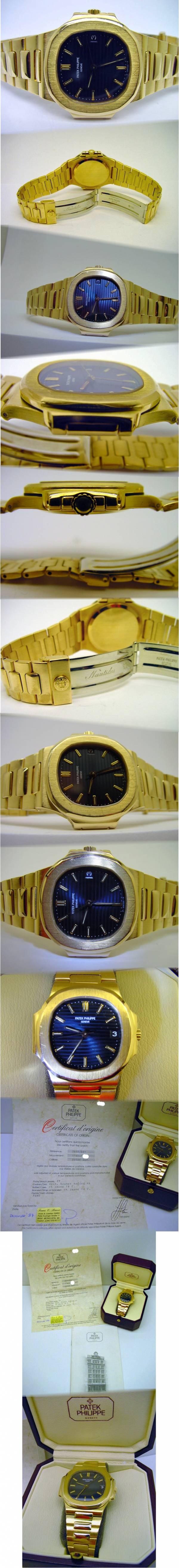 Patek Philippe NAUTILUS Referenz 3800|001 in 18k Gelbgold